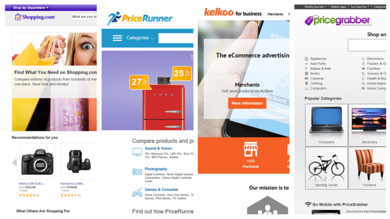 Price Comparison Websites