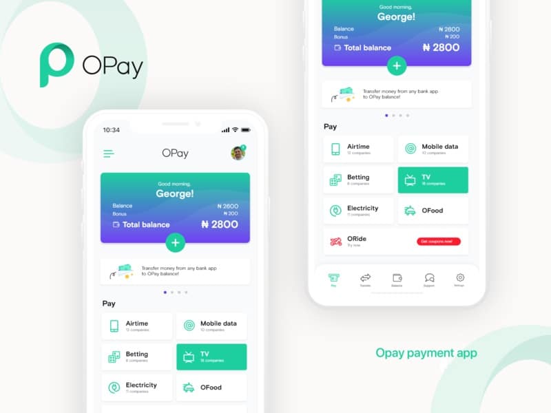 OPay Mobile App Features and Download Links