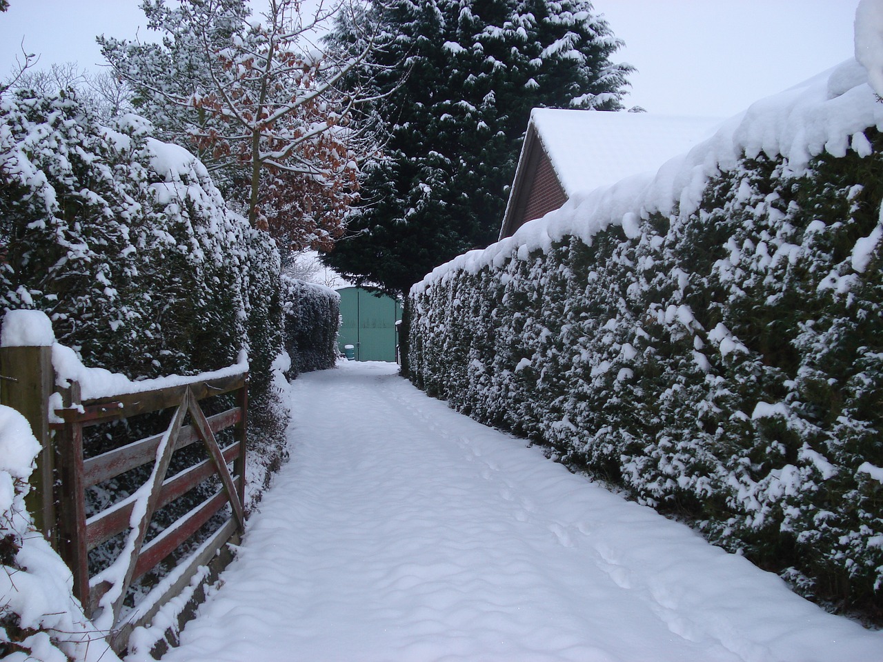 Wooden Driveway Gates
